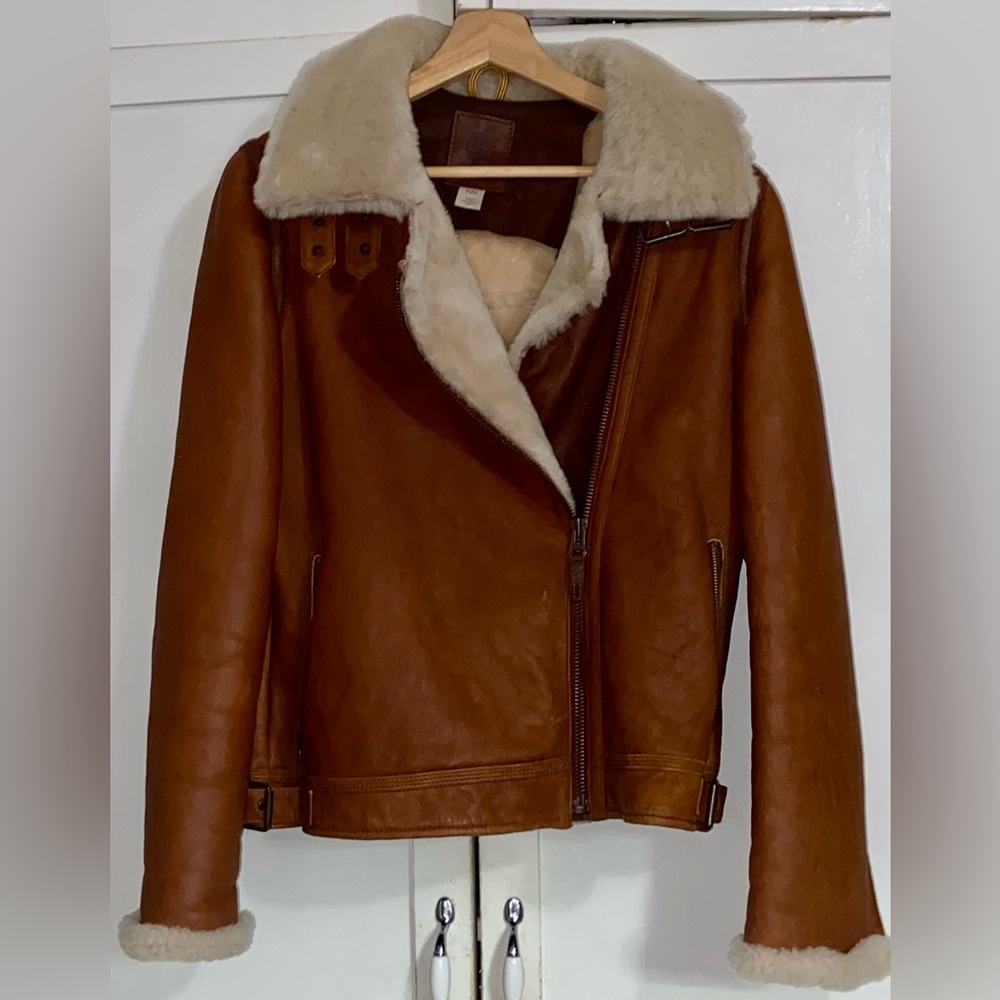 Timberland Brown Leather Jacket